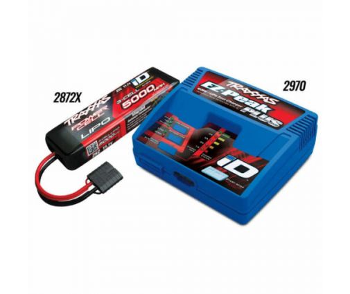 Pack Chargeur 2970G + 1 x Lipo 3S 5000MAH 2872X Traxxas ID 2970G 3S