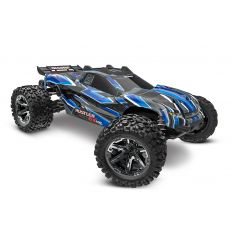 Pack Traxxas Rustler Bleu VXL 4x4 + Chargeur + batterie 3s 4000 mAh