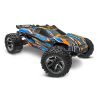 Pack Traxxas Rustler Orange VXL 4x4 + Chargeur + batterie 3s 4000 mAh